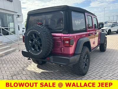 2022 Jeep Wrangler Unlimited Willys