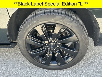 2022 Lincoln Navigator L Black Label Special Edition Pkg
