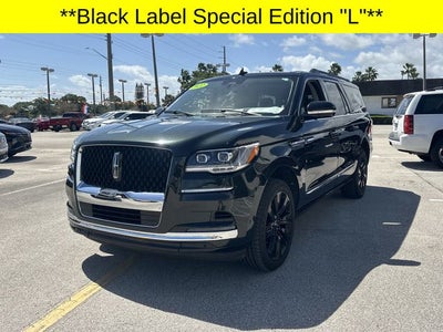 2022 Lincoln Navigator L Black Label Special Edition Pkg