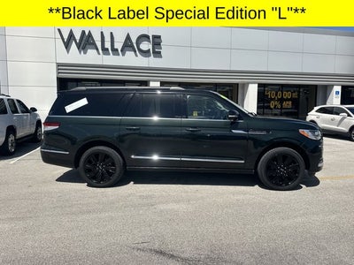 2022 Lincoln Navigator L Black Label Special Edition Pkg