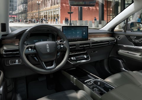 The interior dashboard of 2024 Lincoln Corsair® SUV is shown here. | Wallace Lincoln in Fort Pierce FL