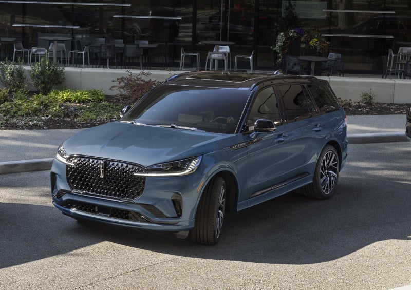 A 2026 Lincoln Black Label™ Aviator® SUV is shown with the available Special Edition Package. | Wallace Lincoln in Fort Pierce FL
