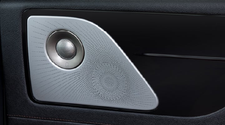 A close-up view of the available Revel® Ultima 3D Audio System. | Wallace Lincoln in Fort Pierce FL