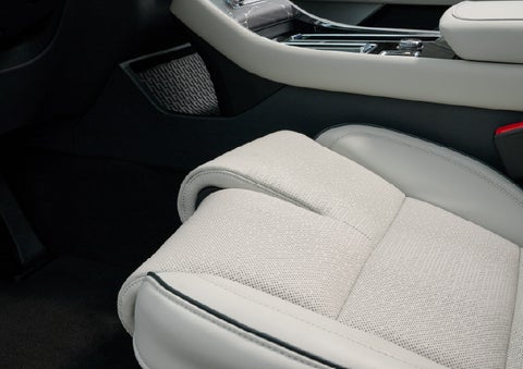 The front passenger Perfect Position seat is shown with the thigh extender adjusted.| Wallace Lincoln in Fort Pierce FL