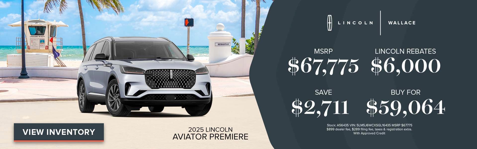 Lincoln Aviator Special Offer